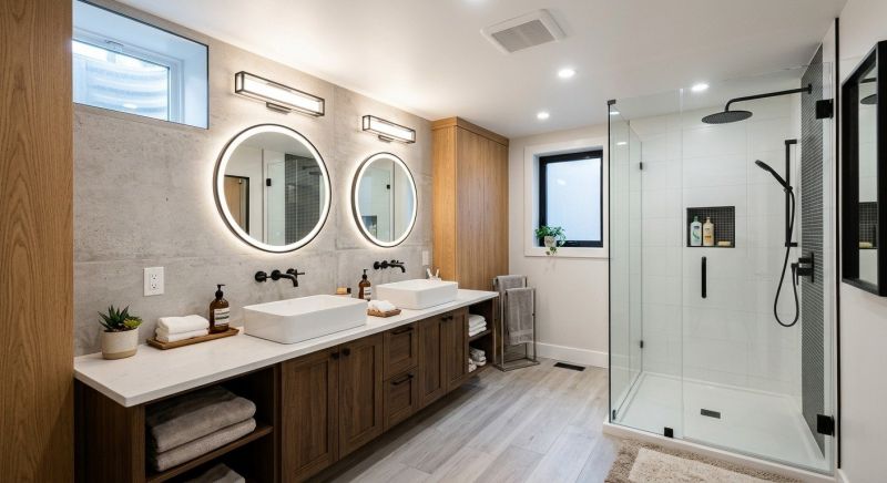 Basement Bathroom Remodeling in New Canaan, CT