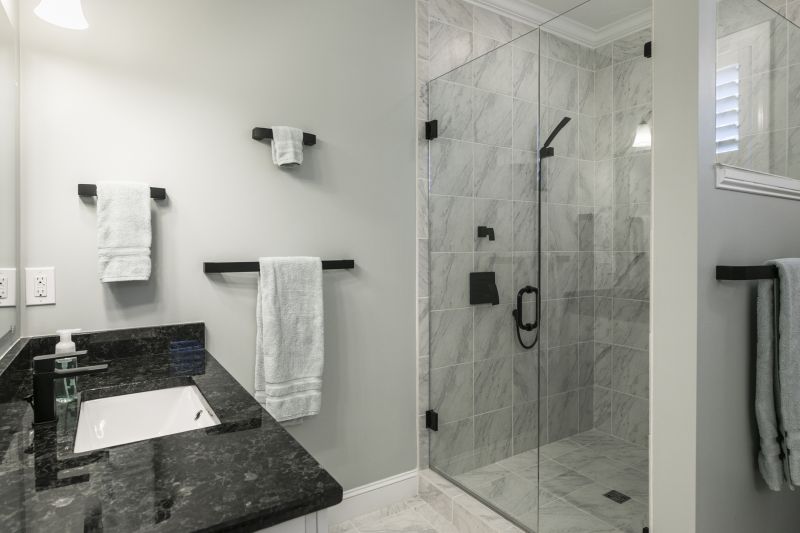 Granite Shower Installation in New Canaan, CT