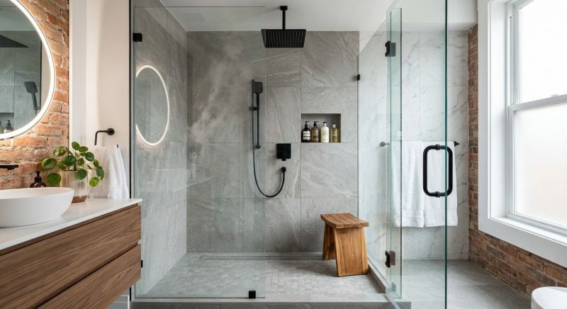 Shower Enlargement in Danbury, CT